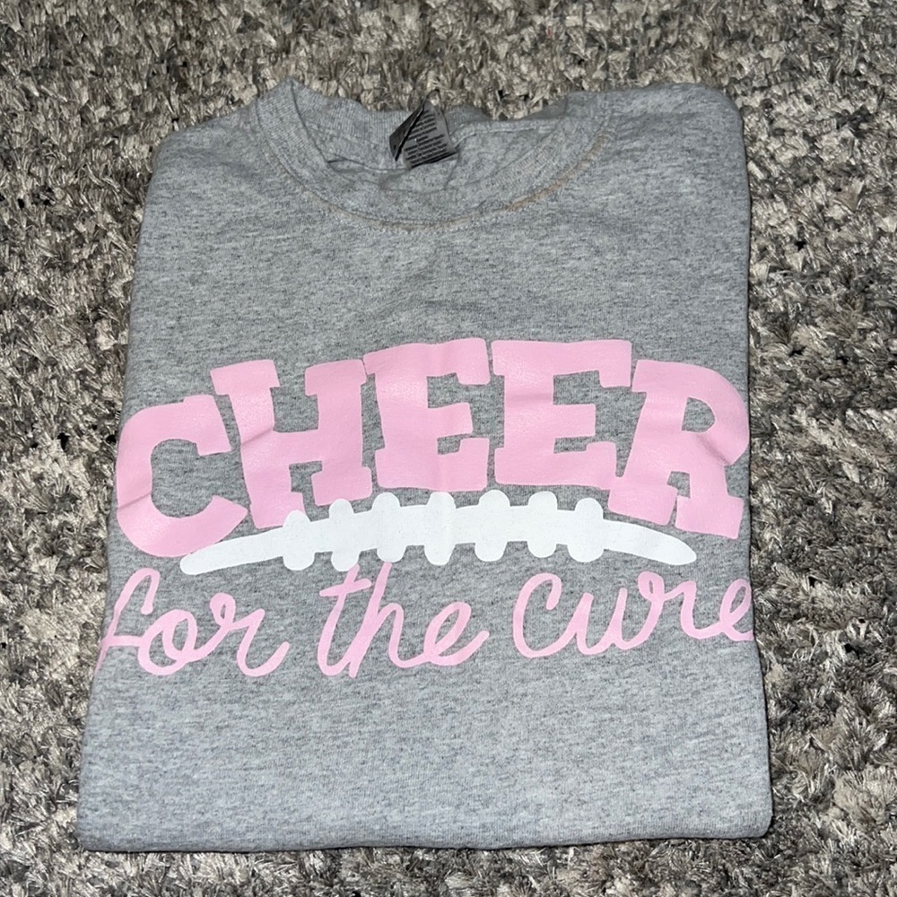 Cheer For The Cure Breast Cancer Awareness Shirt